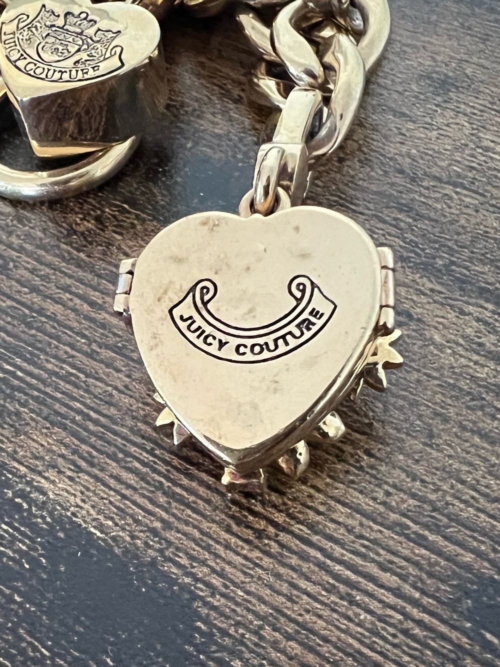 Juicy Couture Heart Charms Bracelet - Picture 9 of 12